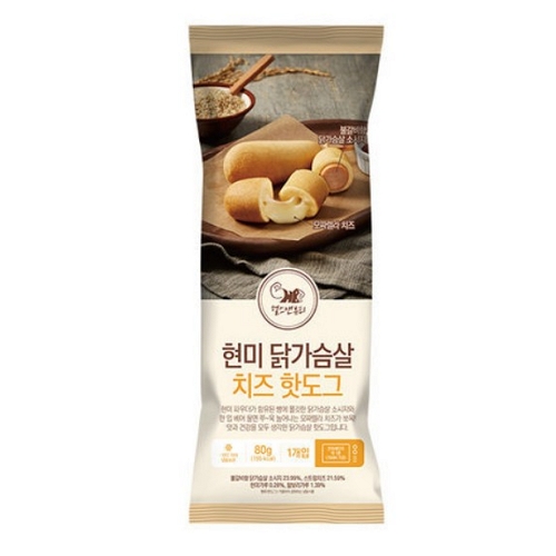 헬스앤뷰티 현미 닭가슴살 치즈 핫도그 성분 분석