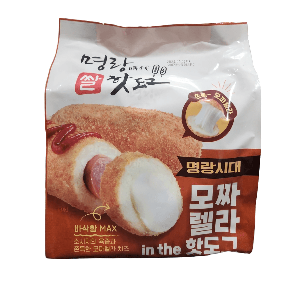 명랑시대쌀핫도그 모짜렐라 핫도그
