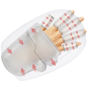 휴플러스 코드제로 손 마사지기