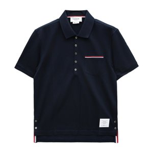 25SS 톰브라운 포켓 폴로 반팔 티셔츠 네이비 MJP022A 01455 415