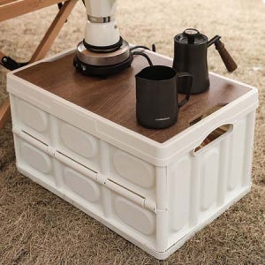 심플 멀티수납 캠핑 폴딩박스(+방수백) 56L 트렁크정리함 기념품 판촉물 맞춤제작