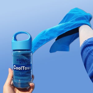 쿨타올 케이스(통) - 판촉물 기념품 단체주문, 단체 행사 홍보물