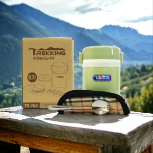 트레킹 레져 진공보온 죽통보온도시락 set 700ml 기념품 판촉물 맞춤제작