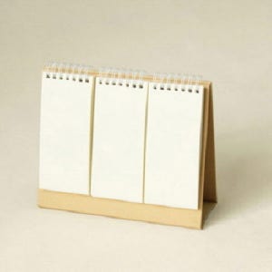 모던오피스 빈 책상 DIY 달력 스탠딩 단어카드 8인치 높은 3열 CA577 기념품 판촉물 맞춤제작