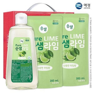 애경 순샘라임500용기1p 순샘300리필2P 3종세트 기념품 판촉물 맞춤제작