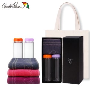 아놀드파마 뉴뱀부스포츠타올보틀500ml 2p세트(에코백포함) 기념품 판촉물 맞춤제작