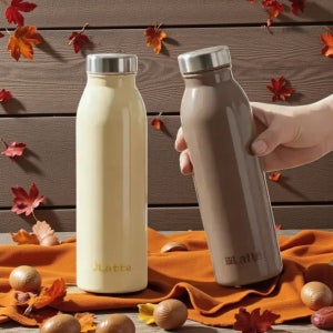 라떼 진공보온보냉 밀크텀블러 500ml 기념품 판촉물 맞춤제작