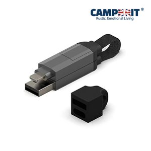 맥가이버 트래블 고속충전케이블 60W 4in1 마그네틱 키체인 (데이터/충전 겸용) 기념품 판촉물 맞춤제작