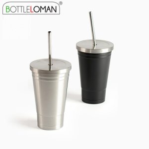 [보틀로만] 이중진공스텐빨대 텀블러(스타벅스 동일제품) 550ml 기념품 판촉물 맞춤제작
