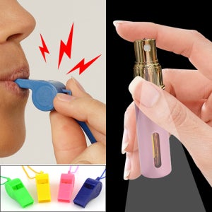 호신용스프레이.위기탈출 호루라기// 선물세트 3종 기념품 판촉물 맞춤제작