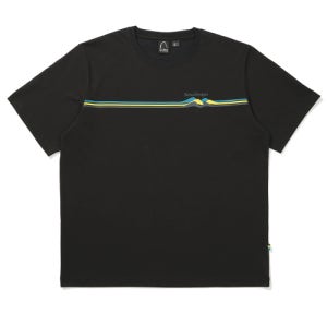 [시에라디자인] 트라이컬러 칠라이트(CHILL-LITE) 반팔티셔츠 BLACK N5221SRS36BLK