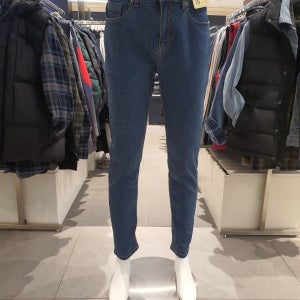 [롯데백화점] 뱅뱅 남녀공용 테이퍼드 스판 청바지 NQI280 LE1208256089