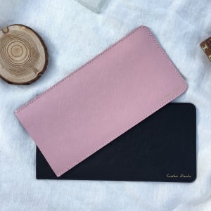 애플 매직키보드 K380 가죽 케이스 (영문이니셜각인), Leather Panda