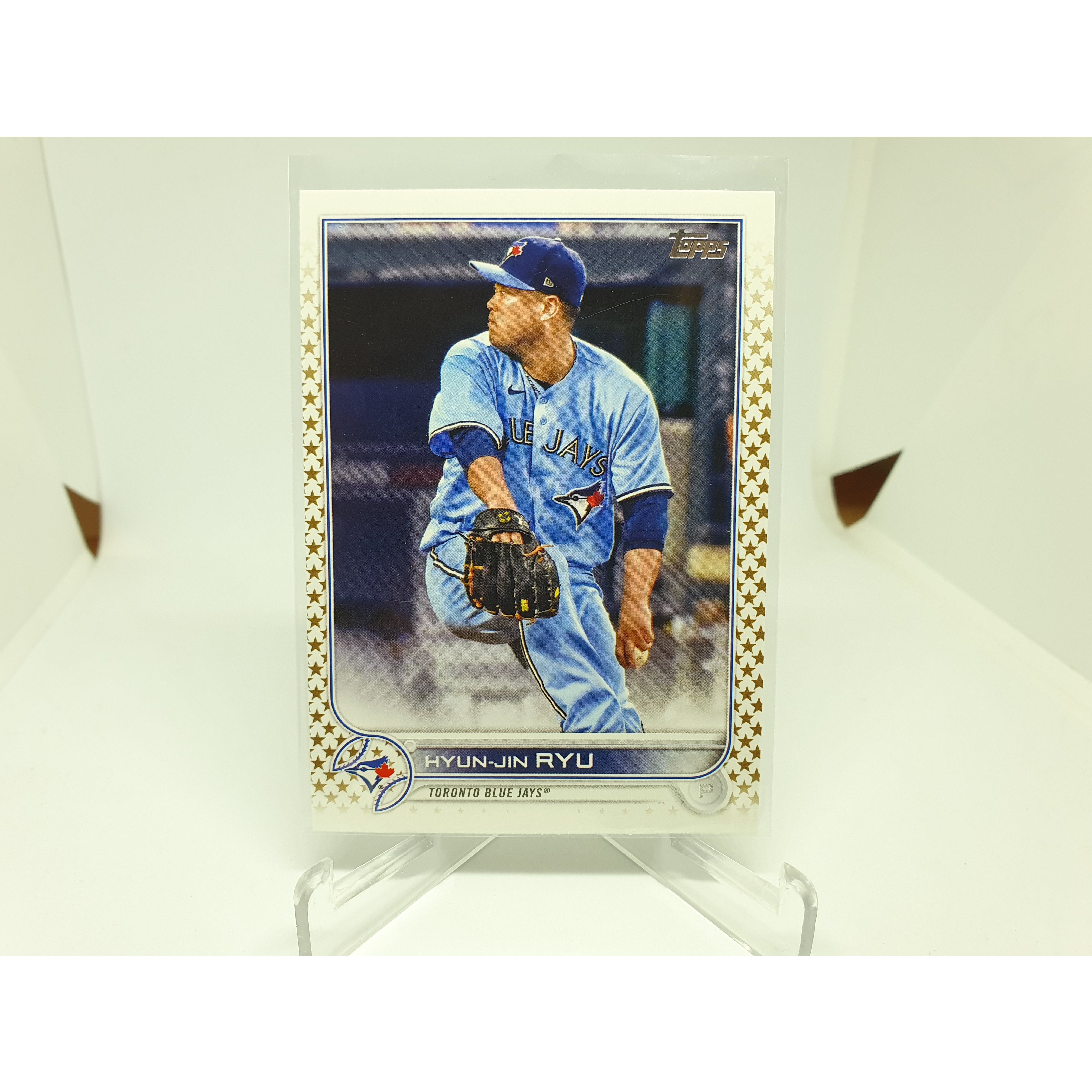 류현진 야구카드 2022 TOPPS Gold Star MLB카드 토론토 블루제이스  1개