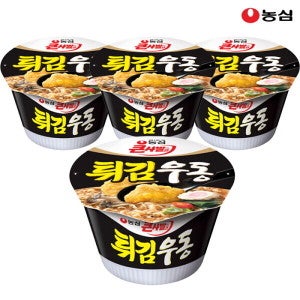 농심 농심 ?튀김우동큰사발 111g 4개