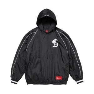 슈프림 후드 웜업 풀오버 블랙 218878 Hooded Warm Up Pullover Black 23FW 130278241
