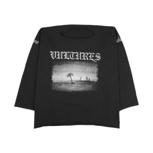 이지 벌처스 롱 티셔츠 블랙 241747 Vultures Long T Shirt Black 130261618