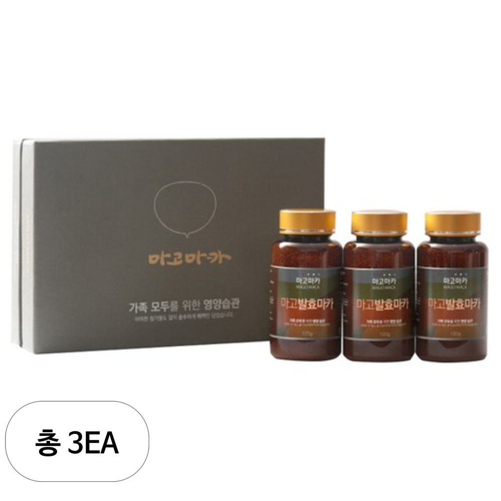 <b>마고마카</b> 발효마카 선물세트  360g  3개