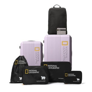 내셔널지오그래픽 [무료교환&반품] N255ASU910 두오모 캐리어 세트 24형 20형 VIOLET