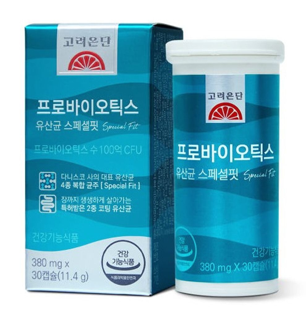 <b>고려은단 장</b>에 좋은 유산균 유재석스페셜핏 30캡슐 1개월분