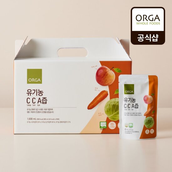 [ORGA] 유기농 CCA즙 (80mlX20포)