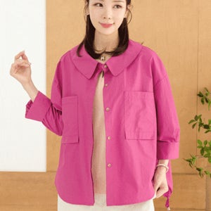 날개버튼카라자켓 [OB50764]