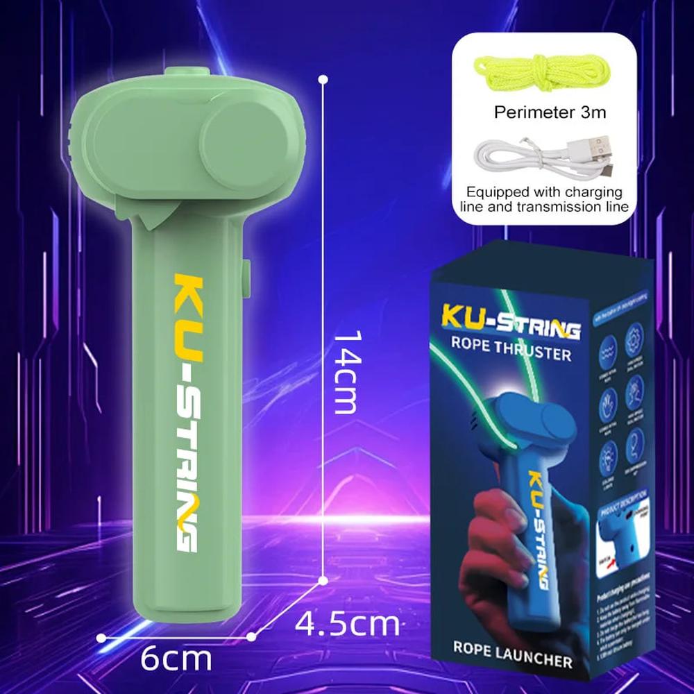 스트링 로프 야광 런처 휴대용 스트레스 해소 파티 선물  1개