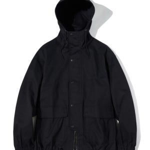 [파르티멘토] 코드 후드 집업 자켓 블랙 Cord Hood Zip Jacket Black