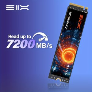 6 7250MBs SSD 1TB 솔리드 스테이트 드라이브 - 고속 읽기 & 쓰기, 내구성 있는 PC E40 NvMe M2 SSD 노트북 & 데스크탑용, 최대 735MB/s 순차