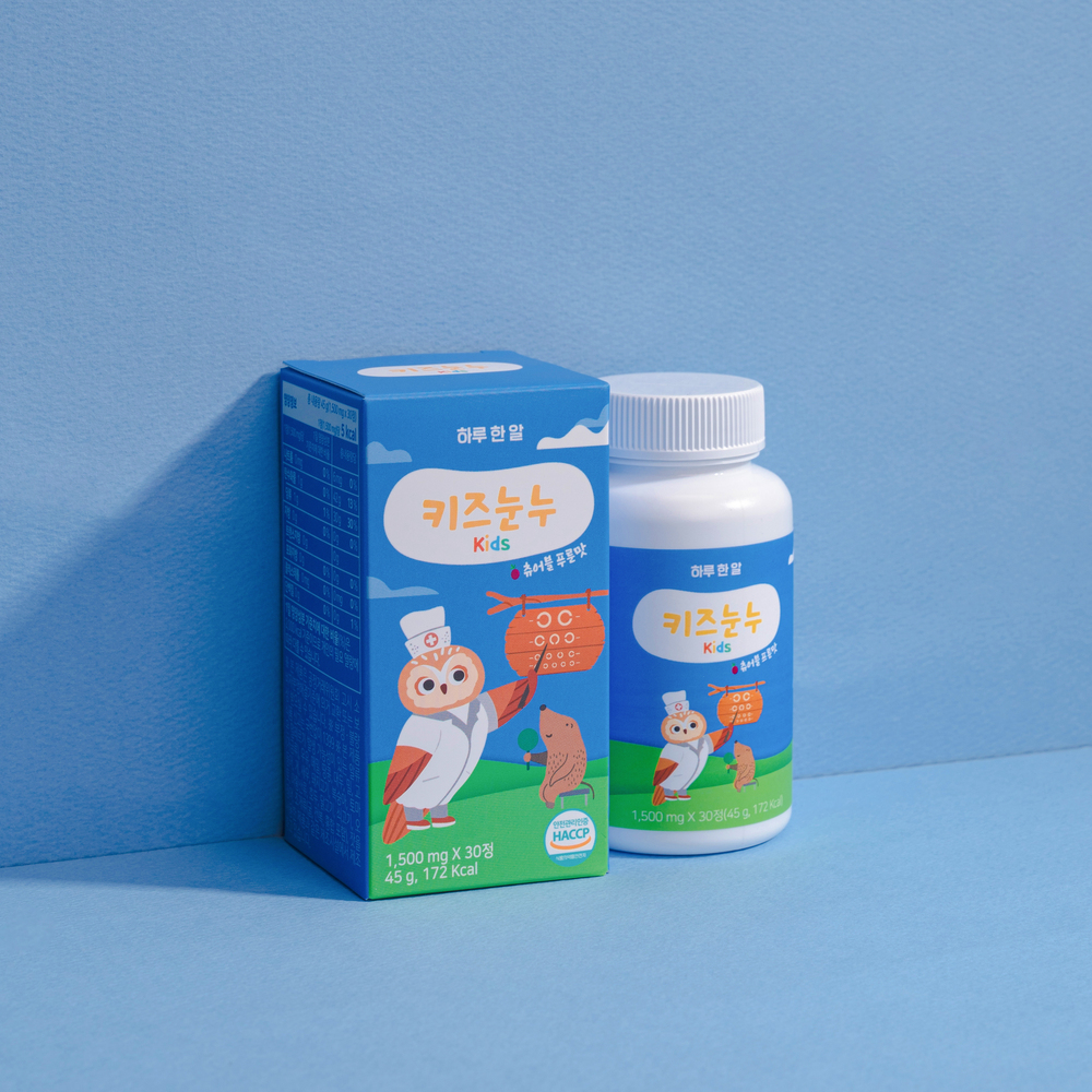 키즈눈누 1500mg x 30정, 1개