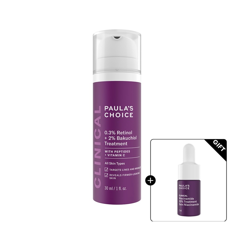 클리니컬 0.3％ 레티놀 + 2％ 바쿠치올 트리트먼트 30ml
