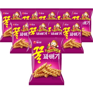 농심 농 심 꿀꽈배기 90g x 10봉