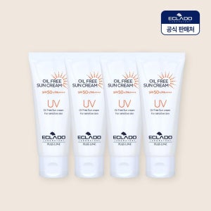 에끌라두 [에끌라두] UV 오일프리 선크림70g 4개(정상가:144,000원)