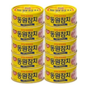 동원 동원참치 동원 EPA 프리미엄 참치 150g 10개