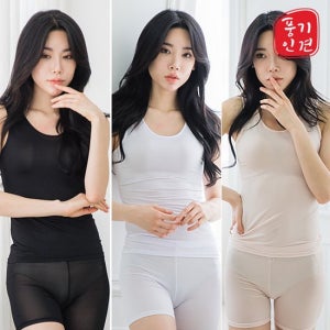 윈드본 여성 풍기인견 베이직 런닝 3종 택1