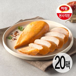 하림 수비드 닭가슴살 하바네로 100g 20팩