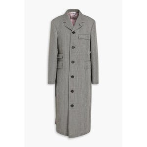 톰브라운 Prince of Wales checked wool coat