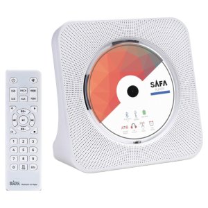 사파 무선 스탠딩 블루투스 CD플레이어   화이트 SCD100
