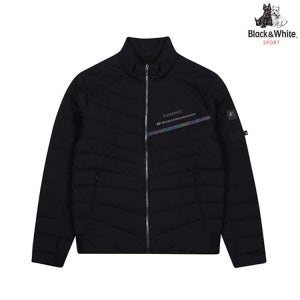 [블랙앤화이트] 남성 경량 다운 두잉 점퍼 1144GXWN_BLACK