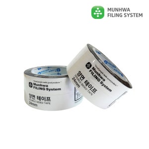 문화산업 24mm 양면테이프 고품질 강력 양면 테이프 A440-2