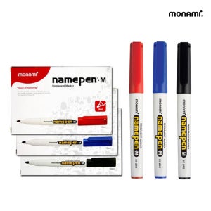 모나미 네임펜 M 1타 굵은 굵기 필기용