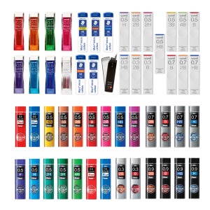 펜텔 아인슈타인 샤프심 0.5/0.3/0.7/0.9 유니 나노다이아 컬러 스테들러 샤프심