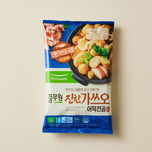 진한 가쓰오 어묵전골 (전골소스포함) (330g)