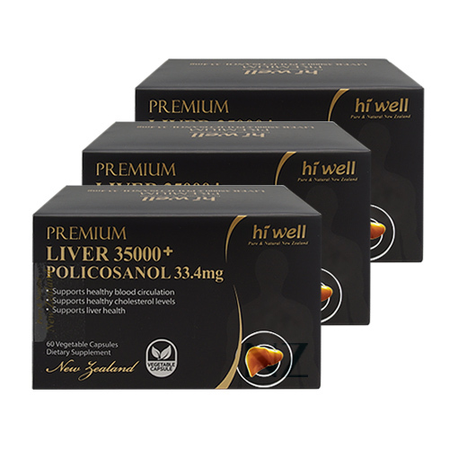 하이웰 <b>프리미엄 리버 35000 폴리코사놀</b> 33.4mg 60캡슐 3개