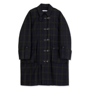 [신키아] 파이어맨 클로저 헤리티지 트렌치 코트 타탄체크 S8CA003C