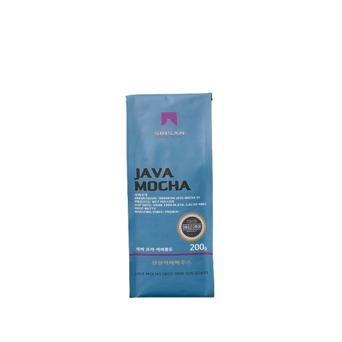코피<b>발리</b>옴쿠스마 신산 자바 모카 홀빈 , 200g, 1개