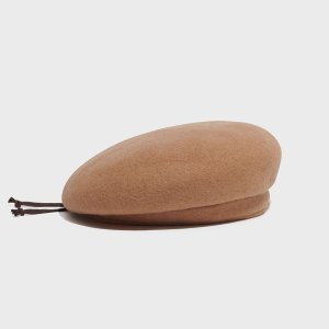 STOPPER WOOL BERET - CAMEL