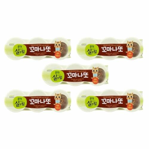 <b>풀무원</b> 꼬마나또 SET (버터간장 소스) 89.7g 5개 건강간식 <b>변비</b>효과 식이섬유