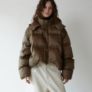 [그린버터] Duck Down Puffer Jacket (Brown) 001