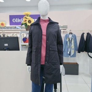 올리비아로렌 니트카라월론경량패딩VVBAA3S1271  06